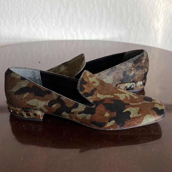 DOLCE VITA New Camo Studded Loafer Size 6.5 - Picture 8 of 16
